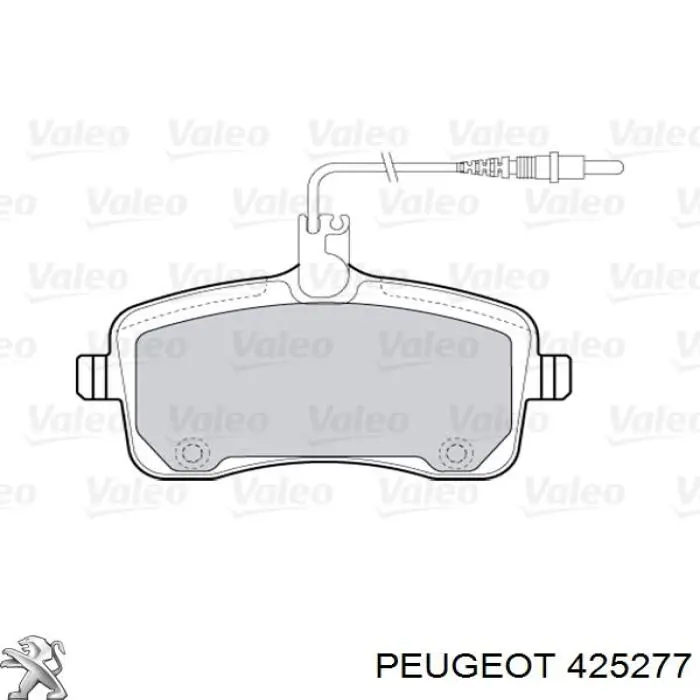 Колодки Peugeot/Citroen 425277 цена, от 21.51 USD