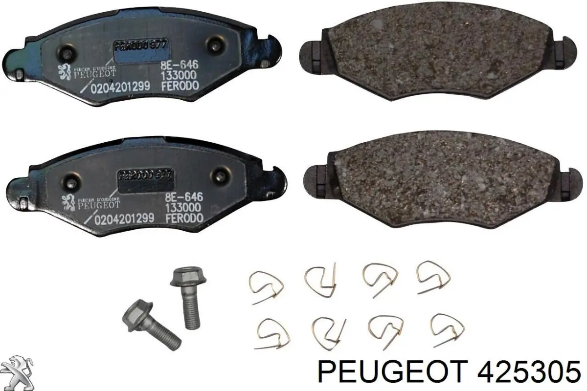 Колодки Peugeot/Citroen 425305 цена, от 20.25 USD
