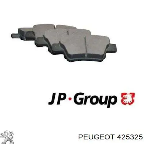 Колодки дисковые  Peugeot/Citroen 425325 цена, от 13.94 USD