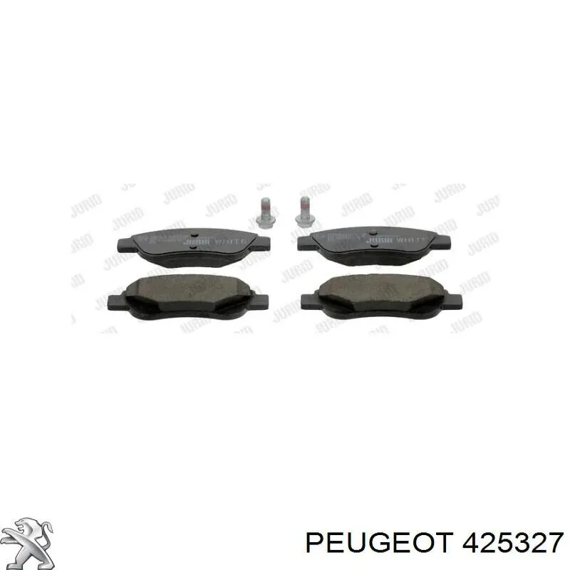 Передние тормозные колодки 425327 Peugeot/Citroen