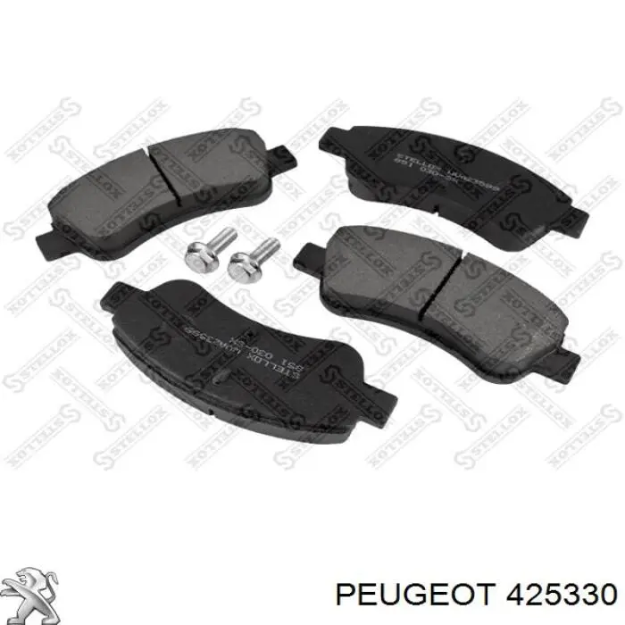 Pastillas de freno delanteras 425330 Peugeot/Citroen
