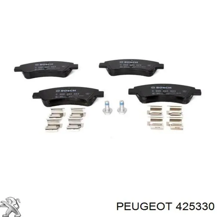 425330 Peugeot/Citroen Колодки передние