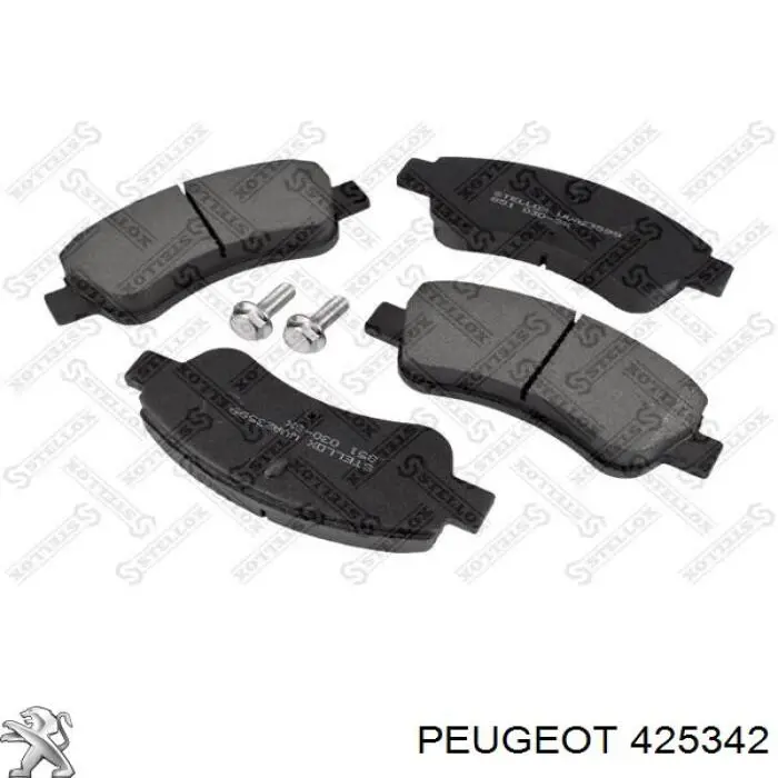 Колодки Peugeot/Citroen 425342 цена, от 19.07 USD