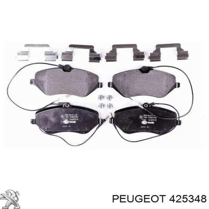Колодки Peugeot/Citroen 425348 цена, от 36.92 USD