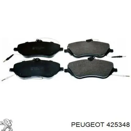 Купить 425348 Peugeot/Citroen Колодки тормозные