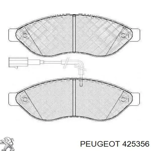 Колодки Peugeot/Citroen 425356 цена, от 23.96 USD