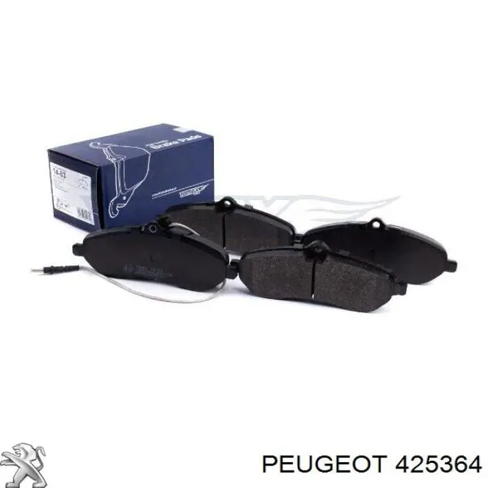 Тормозные колодки Peugeot/Citroen 425364