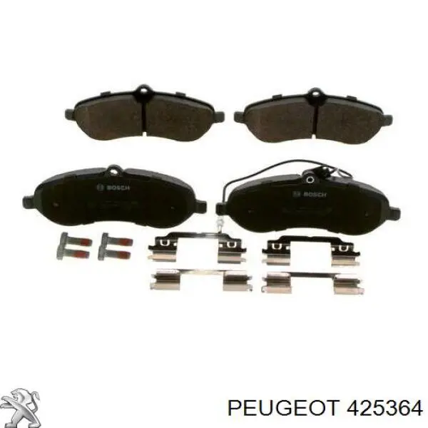 Колодки Peugeot/Citroen 425364 цена, от 21.37 USD