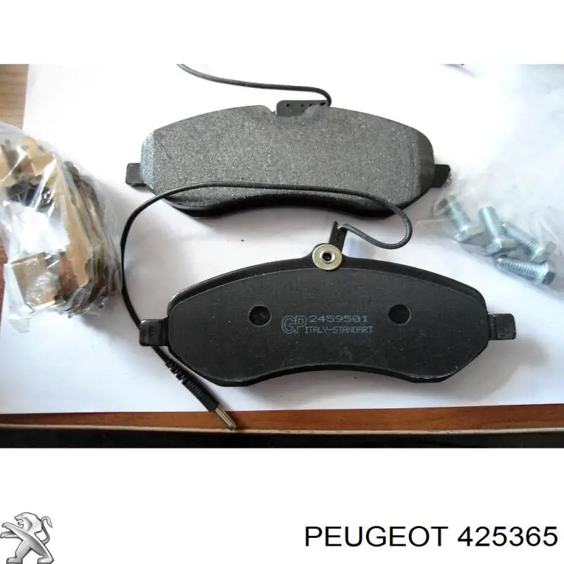 Купить 425365 Peugeot/Citroen Колодки тормозные