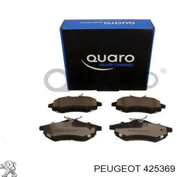 Купить 425369 Peugeot/Citroen Колодки тормозные
