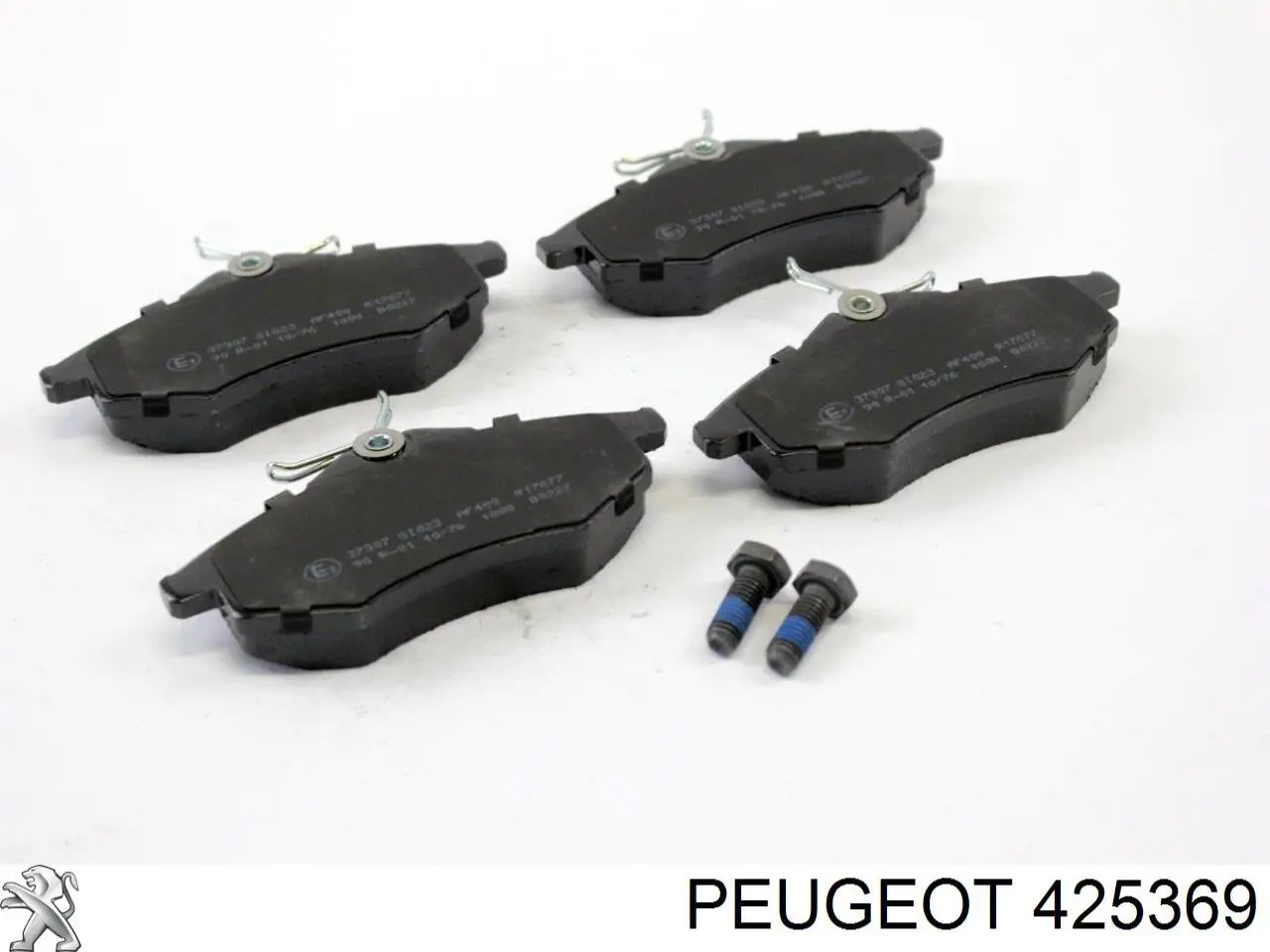 Pastillas de freno delanteras 425369 Peugeot/Citroen