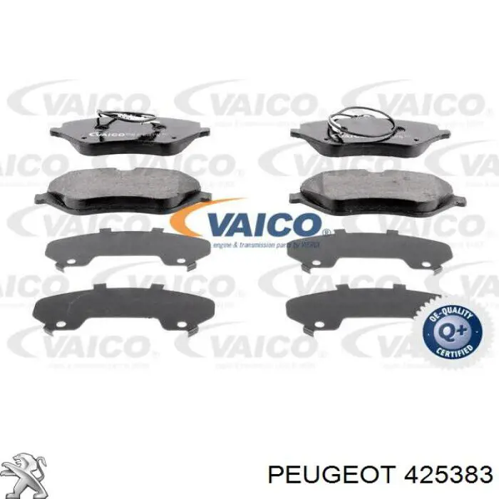 Купить 425383 Peugeot/Citroen Колодки тормозные