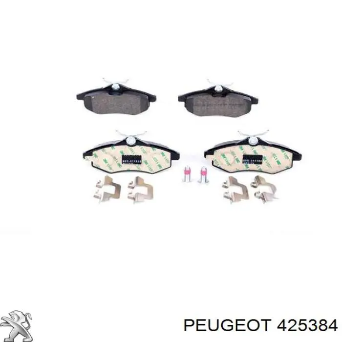 Колодки Peugeot/Citroen 425384 цена, от 23.40 USD