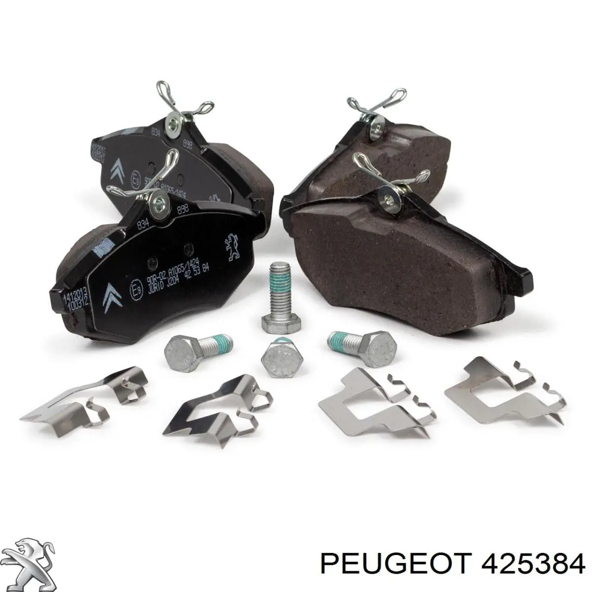 Pastillas de freno delanteras 425384 Peugeot/Citroen