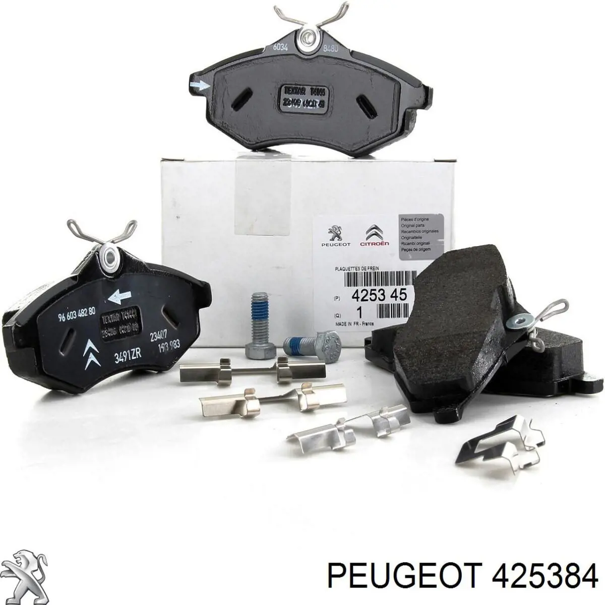 Купить 425384 Peugeot/Citroen Колодки тормозные