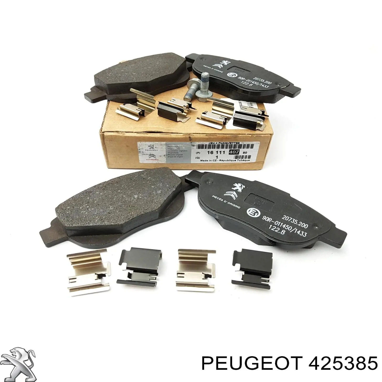 Колодки Peugeot/Citroen 425385 цена, от 17.62 USD