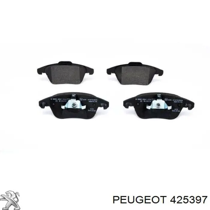 Колодки Peugeot/Citroen 425397 цена, от 46.19 USD