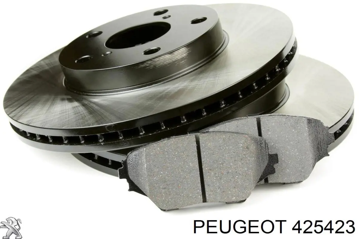 425423 Peugeot/Citroen колодки тормозные передние дисковые