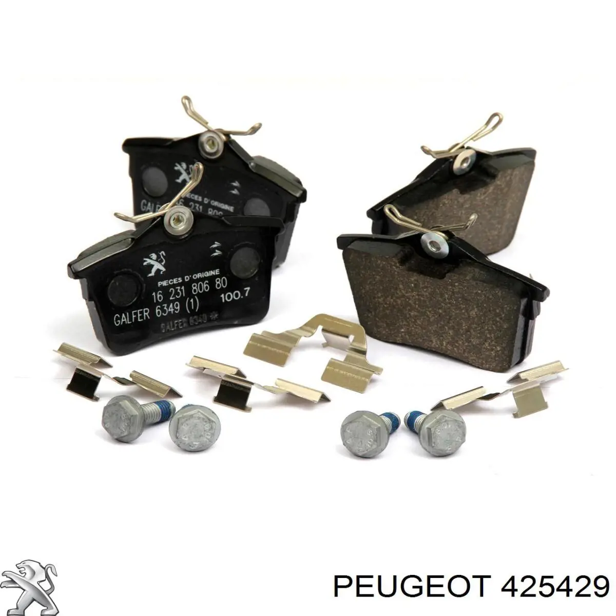 Колодки дисковые  Peugeot/Citroen 425429 цена, от 18.44 USD