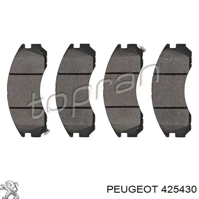 Колодки Peugeot/Citroen 425430 цена, от 27.48 USD