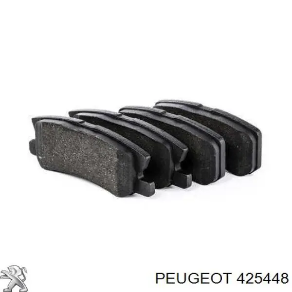 Колодки дисковые  Peugeot/Citroen 425448 цена, от 58.21 USD