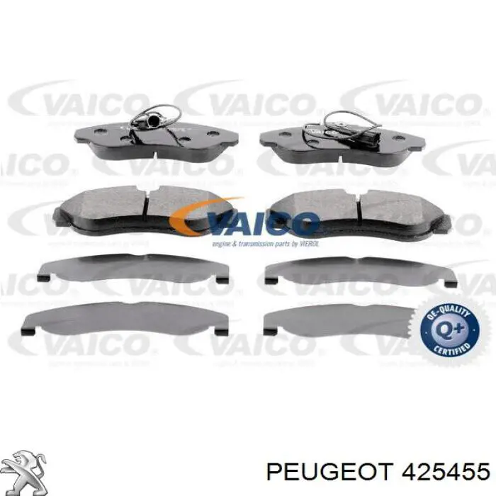 Колодки Peugeot/Citroen 425455 цена, от 23.79 USD