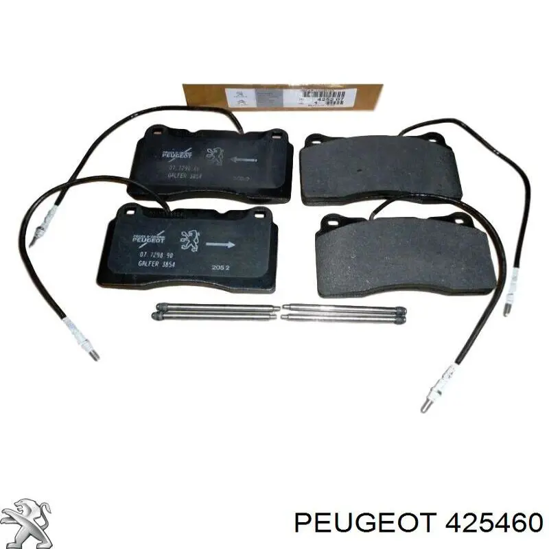 Купить 425460 Peugeot/Citroen Колодки тормозные