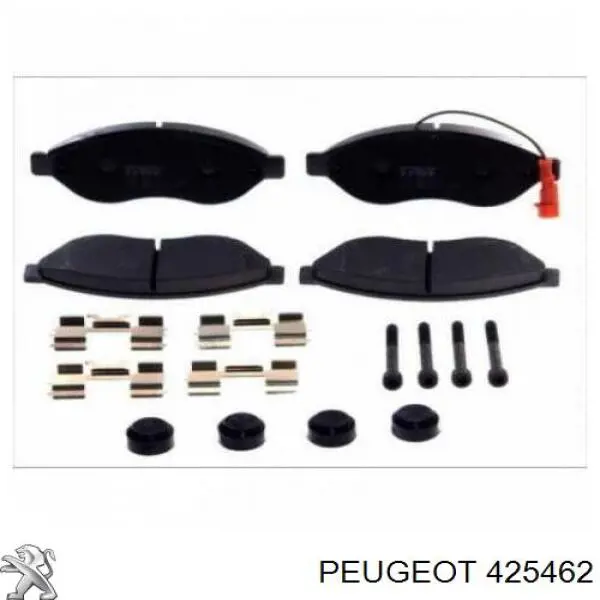 Колодки Peugeot/Citroen 425462 цена, от 32.05 USD