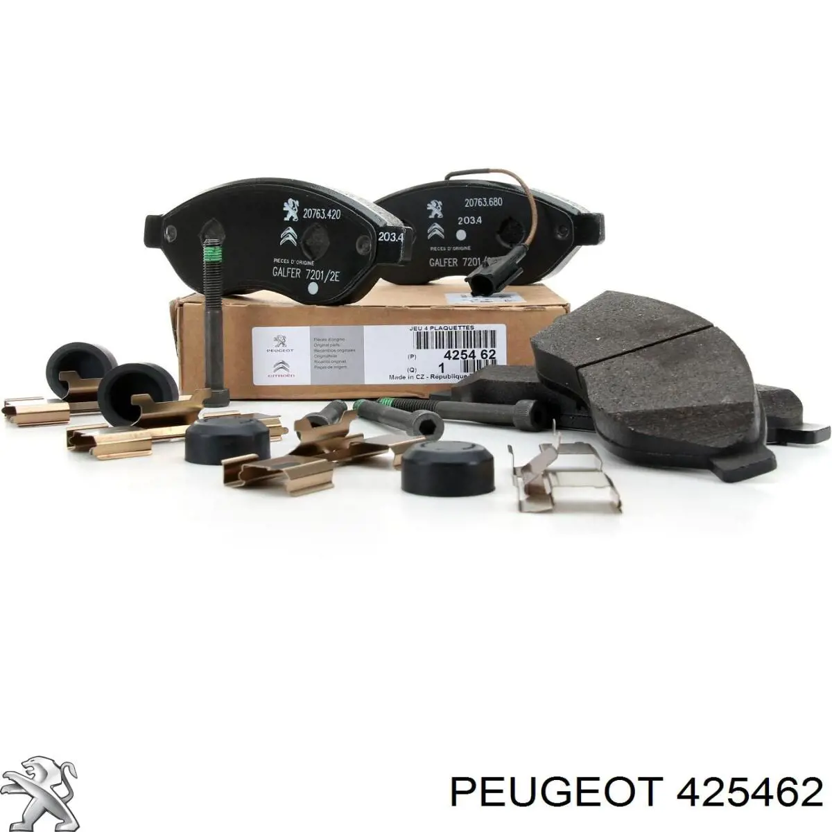 Купить 425462 Peugeot/Citroen Колодки тормозные