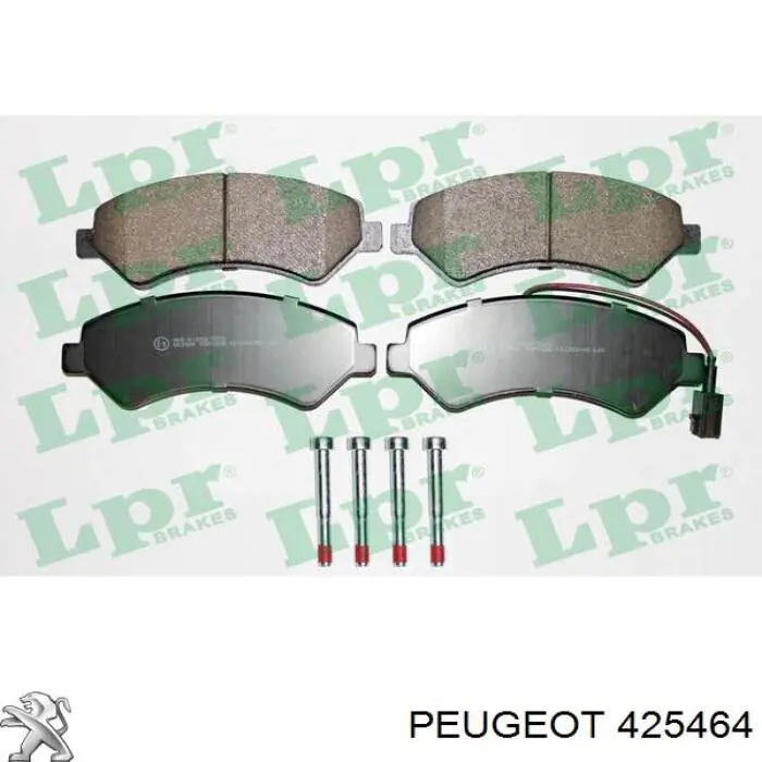 Колодки Peugeot/Citroen 425464 цена, от 24.77 USD