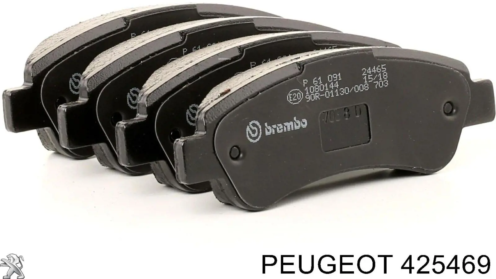 Колодки дисковые  Peugeot/Citroen 425469 цена, от 15.19 USD