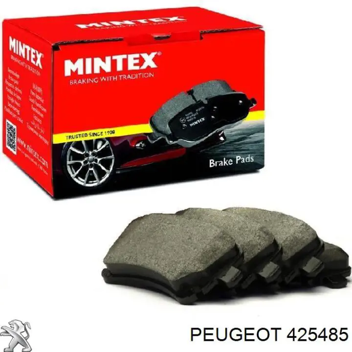 Купить 425485 Peugeot/Citroen Колодки тормозные