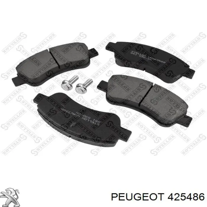 Купить 425486 Peugeot/Citroen Колодки тормозные