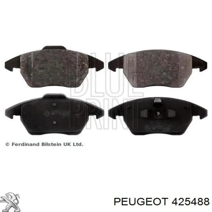Колодки Peugeot/Citroen 425488 цена, от 35.08 USD