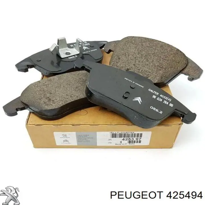425494 Peugeot/Citroen Колодки передние