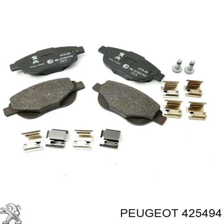 Колодки Peugeot/Citroen 425494 цена, от 20.29 USD