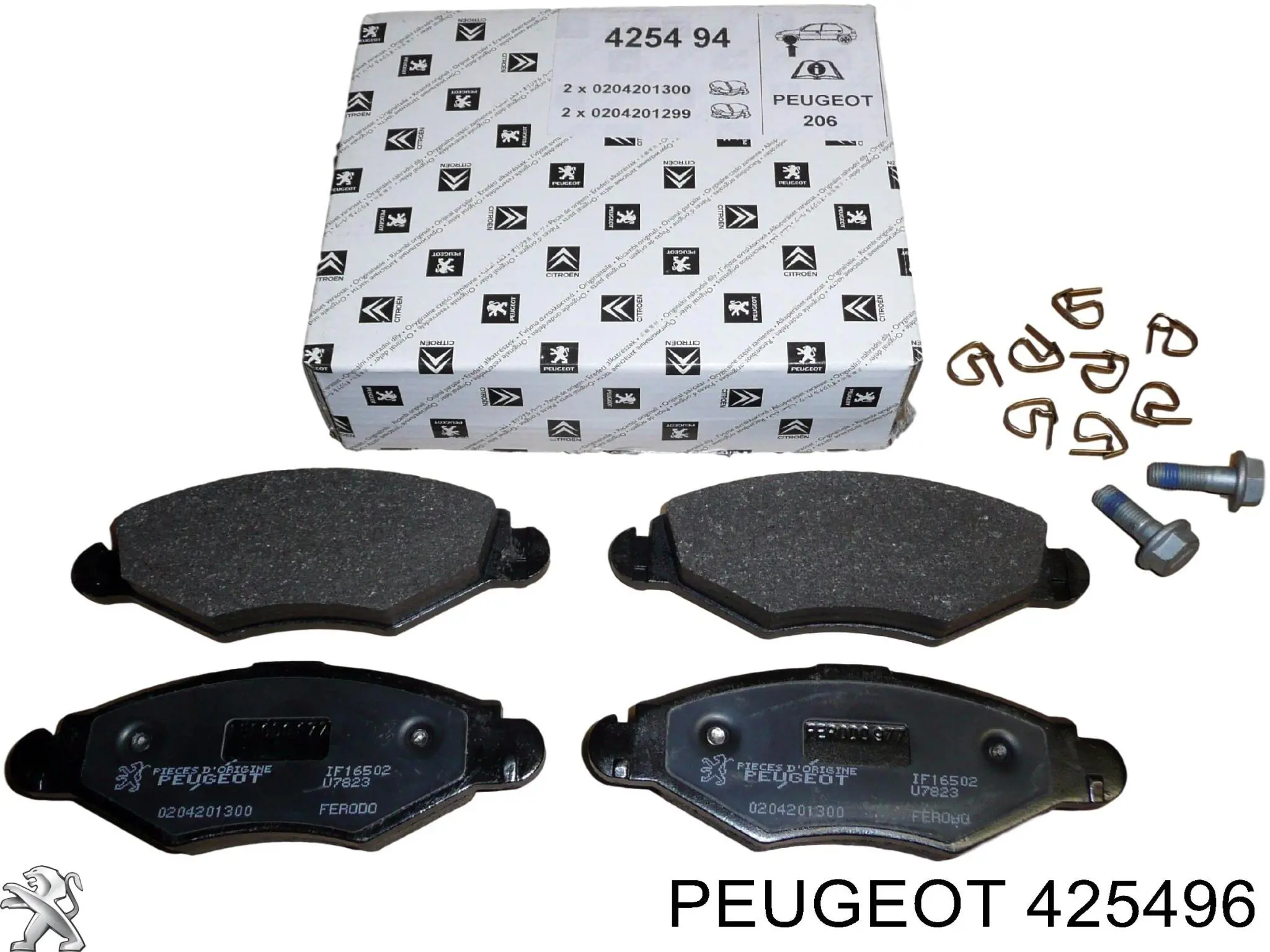 Колодки Peugeot/Citroen 425496 цена, от 30.37 USD