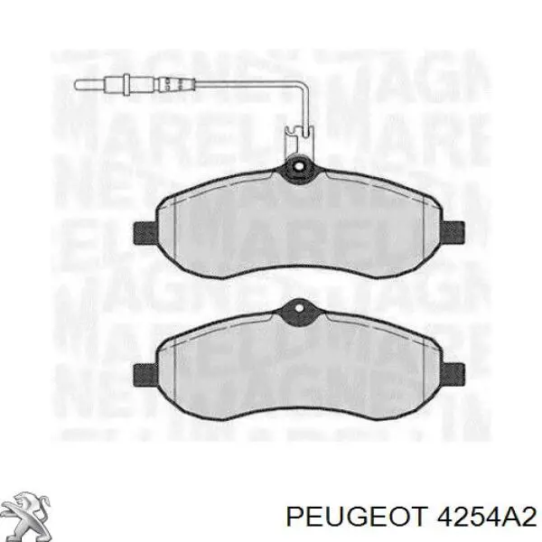 Колодки Peugeot/Citroen 4254A2 цена, от 21.37 USD