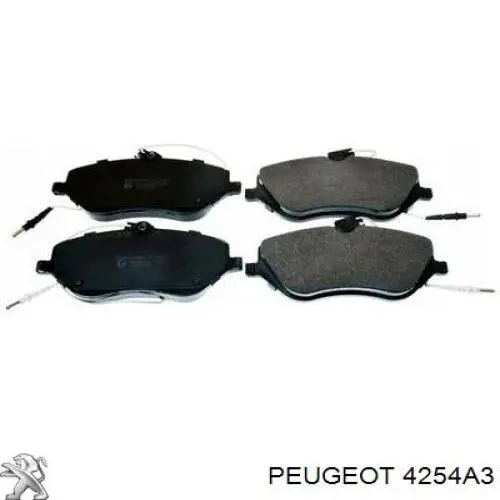 Колодки Peugeot/Citroen 4254A3 цена, от 40.24 USD