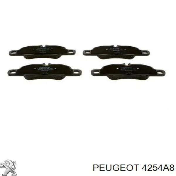 Колодки дисковые  Peugeot/Citroen 4254A8 цена, от 28.89 USD