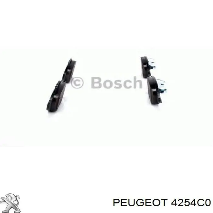 Колодки Peugeot/Citroen 4254C0 цена, от 17.10 USD