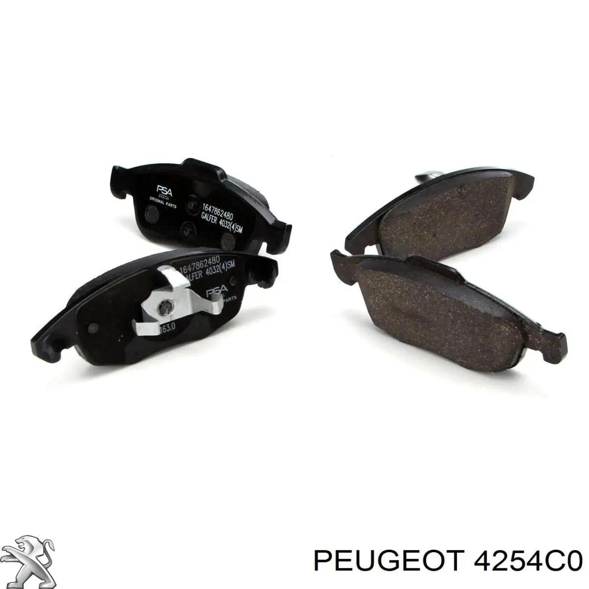 Колодки Peugeot/Citroen 4254C0 цена, от 17.10 USD
