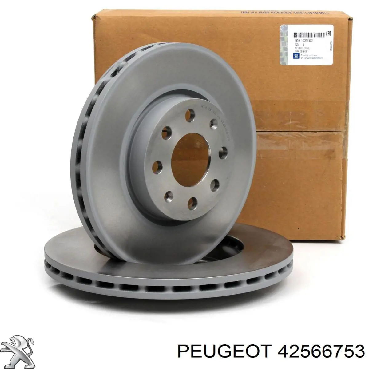 Купить 42566753 Peugeot/Citroen Колодки тормозные