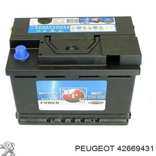 Купить 42669431 Peugeot/Citroen Батарея аккумуляторная