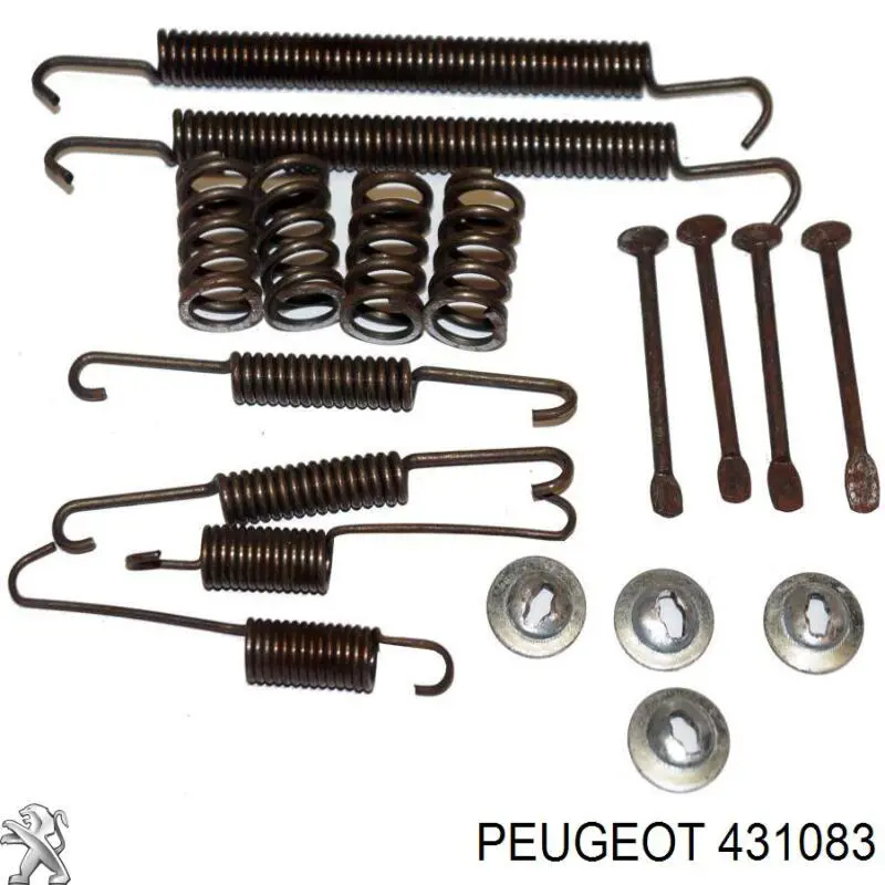 Механизм подвода (самоподвода) барабанных колодок (разводной ремкомплект) Peugeot/Citroen 431083 цена, от 41.85 USD