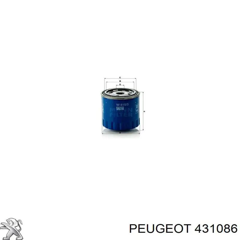 431086 Peugeot/Citroen механизм подвода (самоподвода барабанных колодок (разводной ремкомплект))