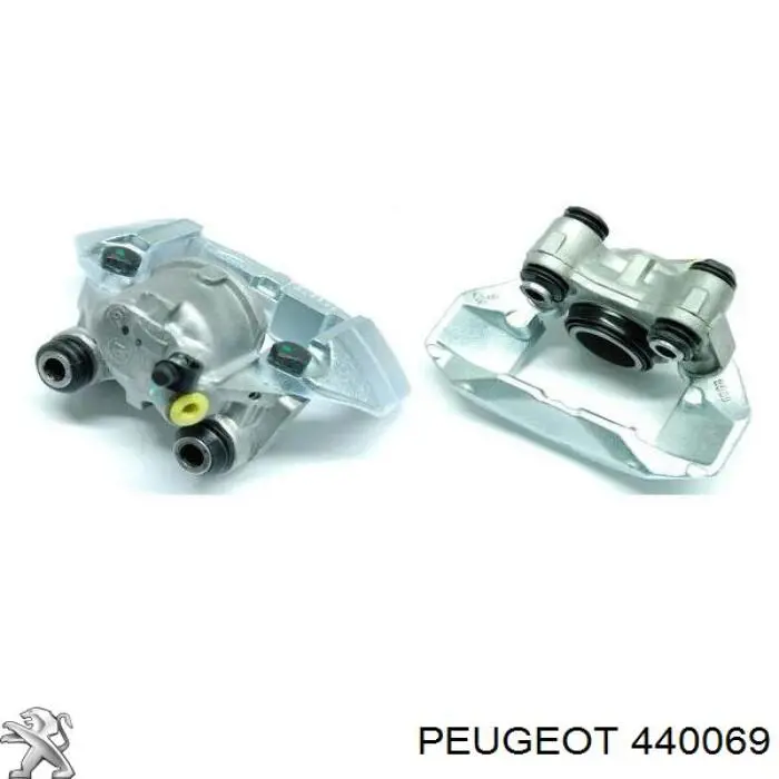 95607090 Peugeot/Citroen суппорт тормозной передний правый