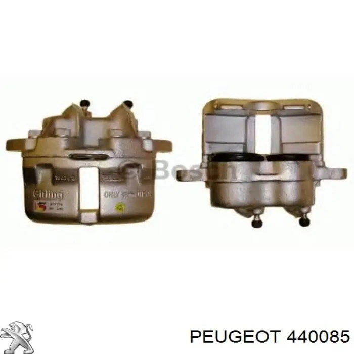 440085 Peugeot/Citroen суппорт тормозной передний левый