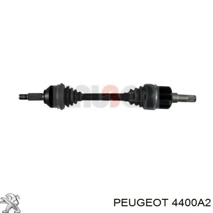 4400A2 Peugeot/Citroen Суппорт тормозной, передний, правый