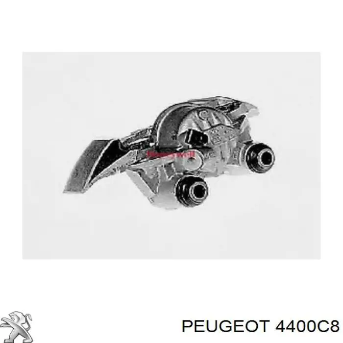 4400C8 Peugeot/Citroen Суппорт тормозной, передний, левый
